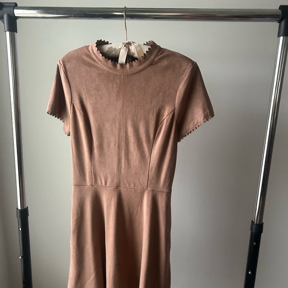 Elegant Tan Dress